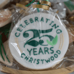 Celebrating 25 years at Christwood cookie