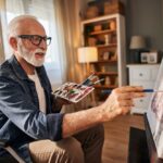 seniors painting at Christwood