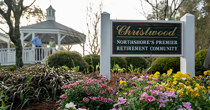 exterior christwood sign